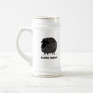 Chope À Bière Mouton Noir