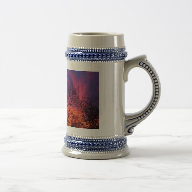 Chope À Bière Musique à coucher de soleil (Droite)