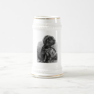 Chope À Bière Musique en chef indien