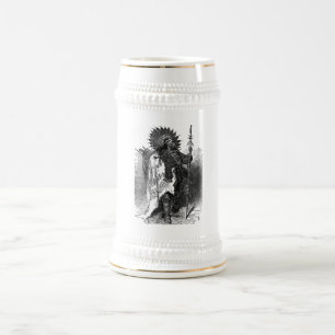 Chope À Bière Musique en chef indien