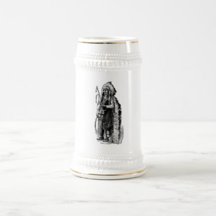 Chope À Bière Musique en chef indien