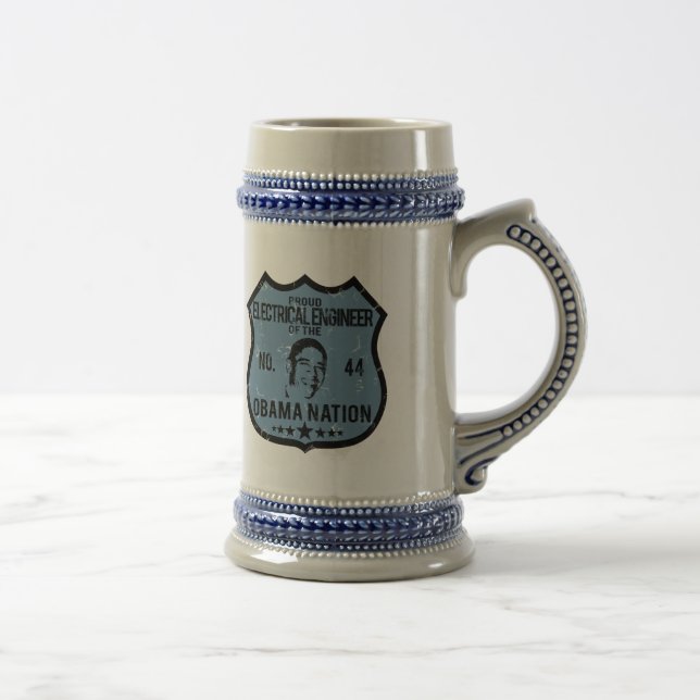 Chope À Bière Nation d'Obama d'ingénieur électrique (Droite)