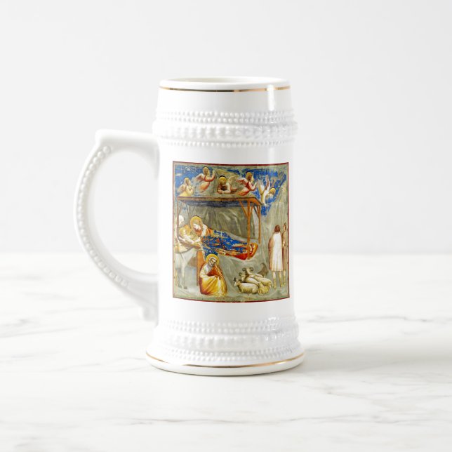 Chope À Bière Nativité Naissance de Jésus (Gauche)