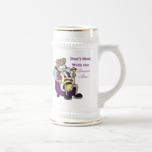 Chope À Bière ne touchez pas à la reine des abeilles