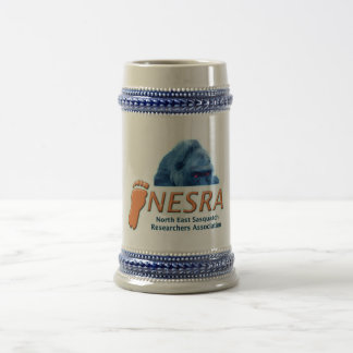Chope À Bière NESRA Stein fait sur commande - logo avec la