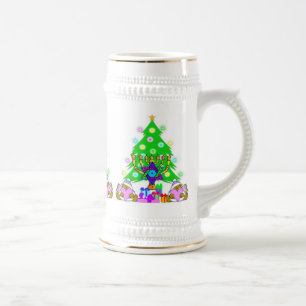Chope À Bière Noël et Hanoukka ensemble