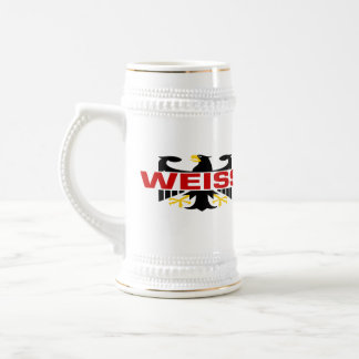 Chope À Bière Nom de famille de Weiss