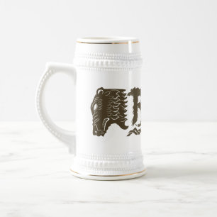Chope À Bière Nom de tête d'ours BEORN™
