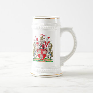 Chope À Bière Nouveau château sur le manteau de Tyne des bras