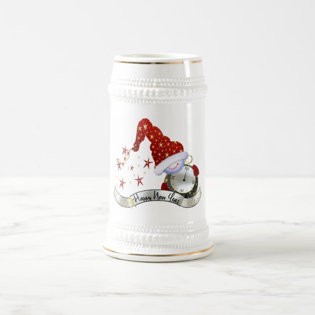 Chope À Bière Nouvel An Stein (Centre)