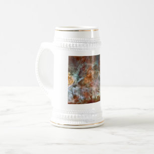Chope À Bière Nuages sombres de Carina Nebula Hubble Space