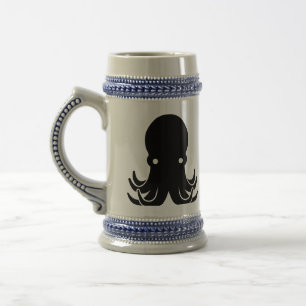 Chope À Bière Octopus plat