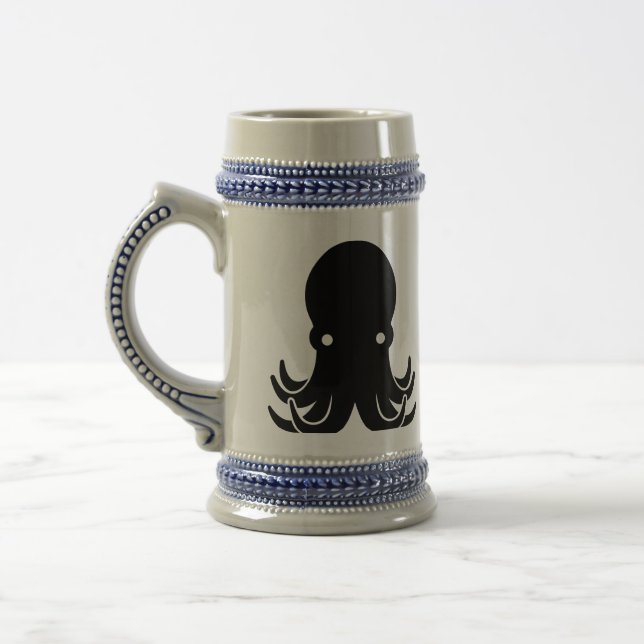 Chope À Bière Octopus plat (Gauche)