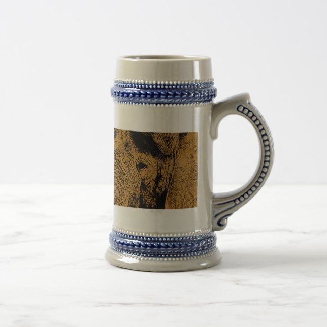 Chope À Bière Oeil éléphant (Droite)