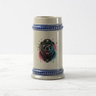 CHOPE À BIÈRE OURS BRUN SAUVAGE