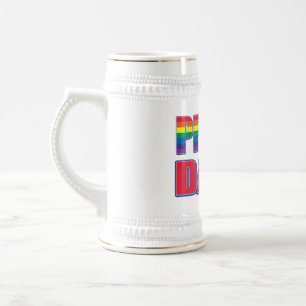 Chope À Bière Papa fière - Fierté gay
