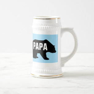 CHOPE À BIÈRE PAPA GRIZZLY BEAR PAPA BEAR STEIN
