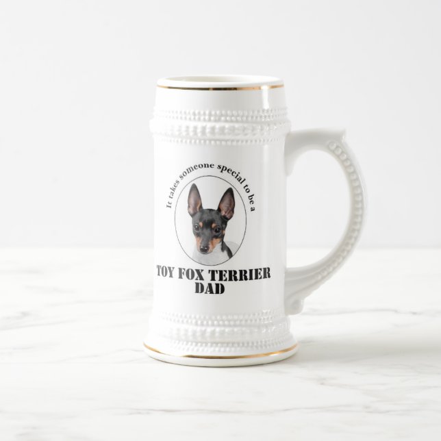 Chope À Bière Papa Stein de Fox Terrier de jouet (Droite)