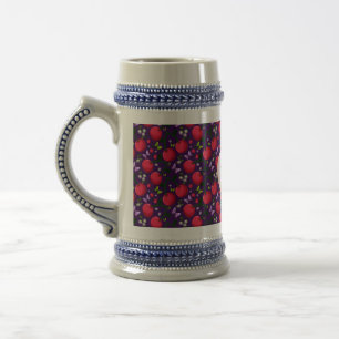 Chope À Bière Papillon Cerise Mignon personnalisé et sur mesure