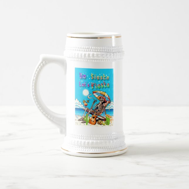 Chope À Bière Pas de sieste Fiesta (Gauche)