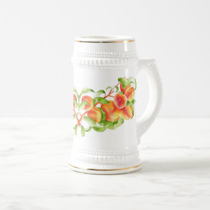Chope À Bière 'Peach Paradise' sur un Stein
