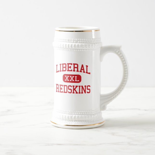 Chope À Bière - Peaux Rouges - lycée libéral - le Kansas libéral (Droite)