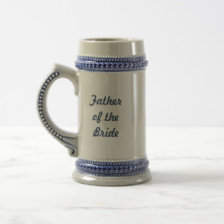 Chope À Bière Père de la bière Stein de jeune mariée
