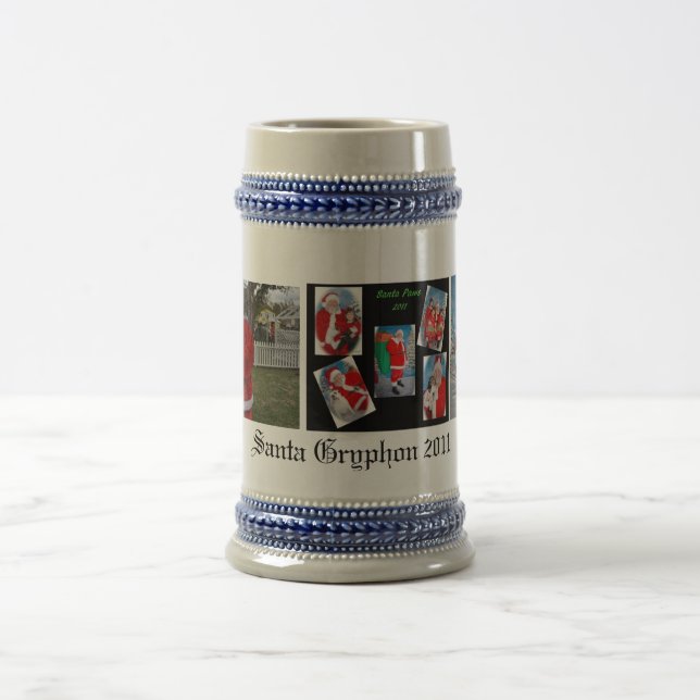 Chope À Bière Père Noël G Stein (Centre)