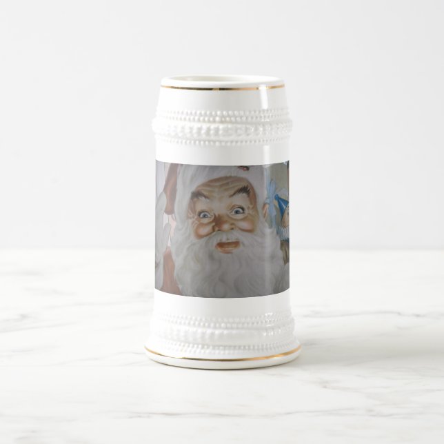 Chope À Bière Père Noël vintage (Centre)