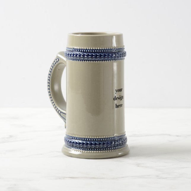 Chope À Bière Personnaliser ou Customiser (Devant gauche)