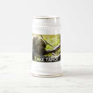 Chope À Bière Petits animaux d'ours de la Californie de Steins