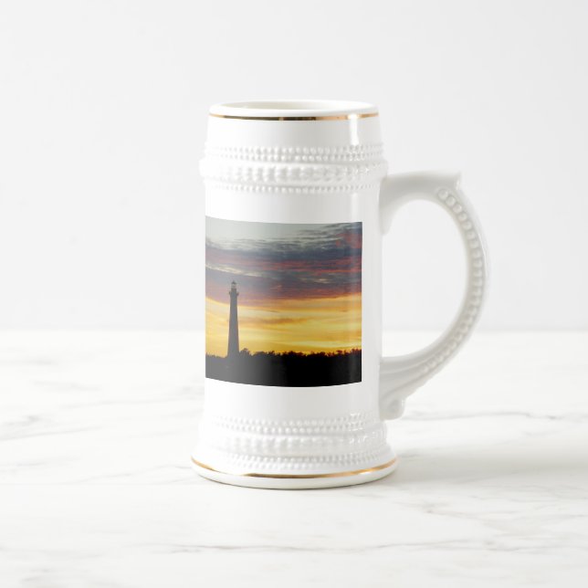 Chope À Bière Phare de Cape Hatteras au Sunset Stein (Droite)