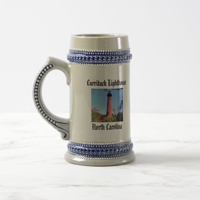 Chope À Bière Phare de Currituck (Gauche)