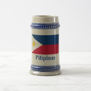 Chope À Bière Philippines diminuent avec le nom dans le