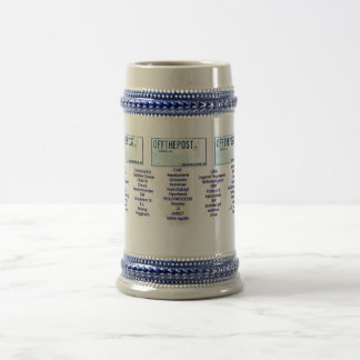 Chope À Bière Pièce d'OTP pour la conception des textes