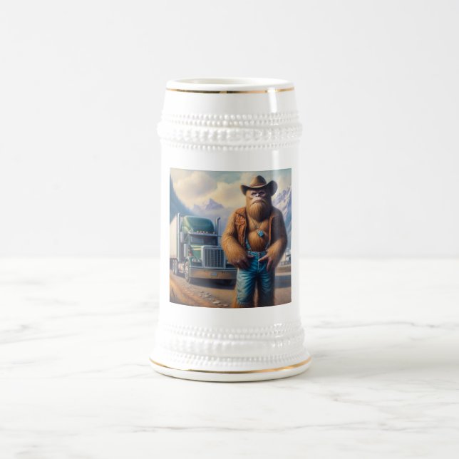 Chope À Bière Pilote de camion Bigfoot (Centre)