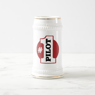 Chope À Bière Pilote du numéro 1