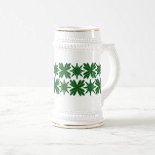 Chope À Bière Pine Snowflakes Stein