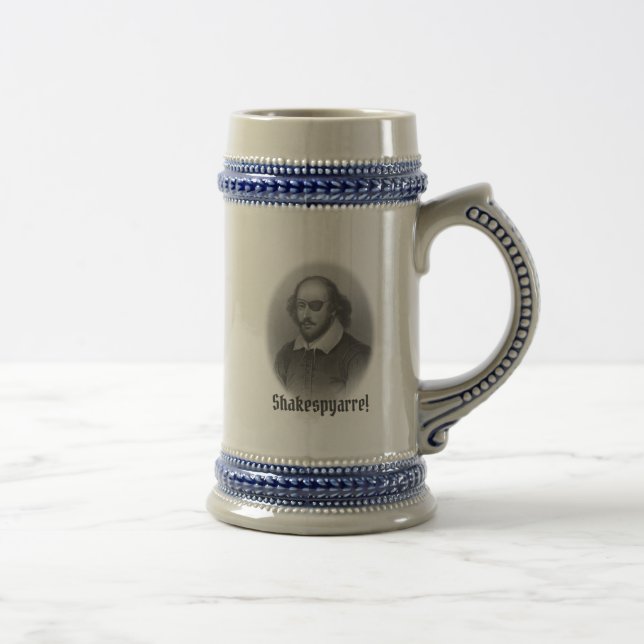 Chope À Bière Pirate Shakespeare - stein (Droite)