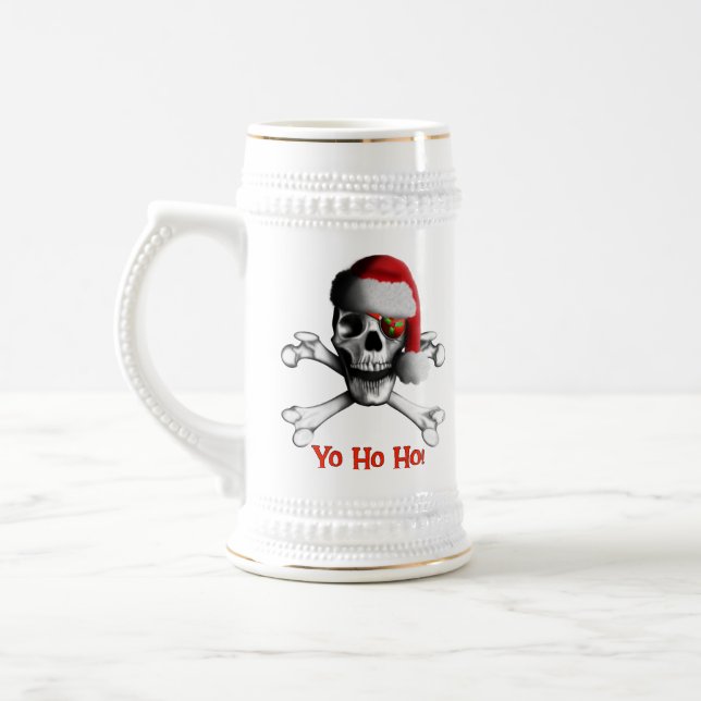 Chope À Bière Pirate Stein/tasse de Noël (Gauche)