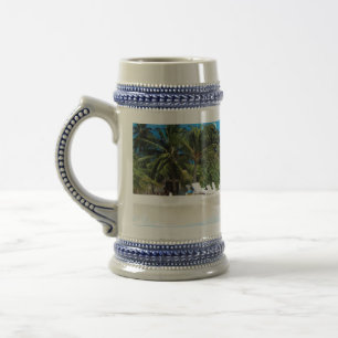 Chope À Bière Plage exotique