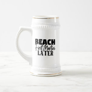 Chope À Bière Plage Premier Martini Plus Tard-76545