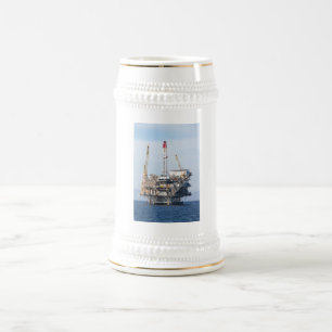 Chope À Bière Plate-forme pétrolière