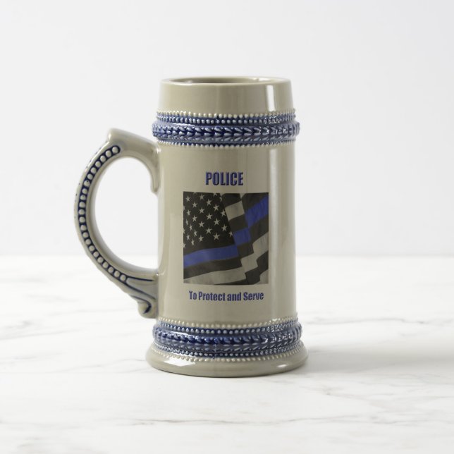 Chope À Bière Police (Gauche)