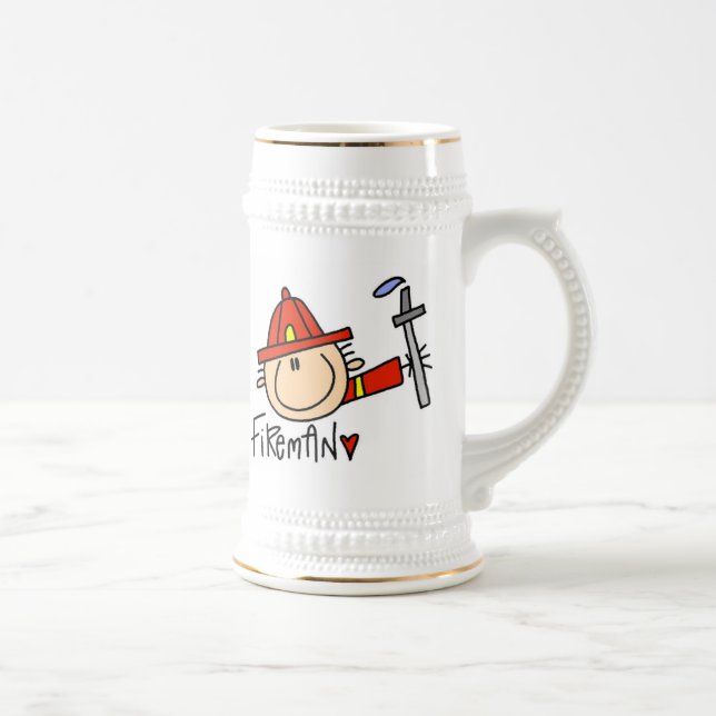 Chope À Bière Pompier (Droite)