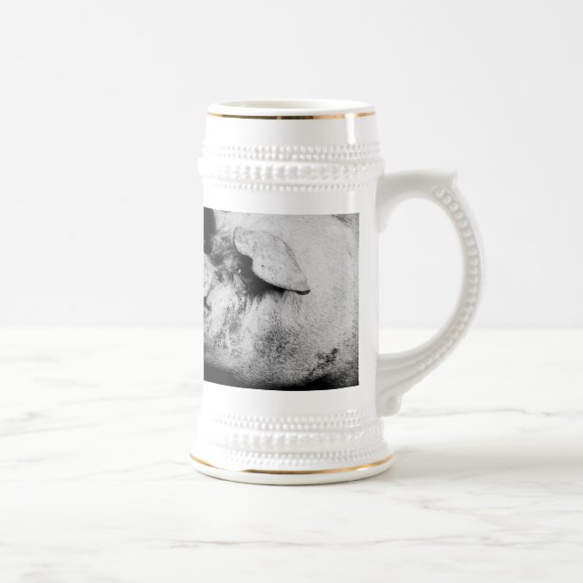 Chope À Bière portrait de portier (Droite)