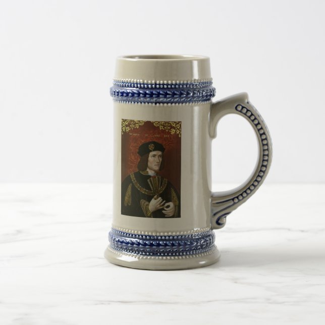 Chope À Bière Portrait du Roi anglais Richard III (Droite)