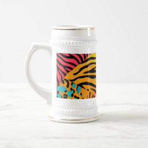 Chope À Bière Posters de animaux élégants - Stein 22 oz Design