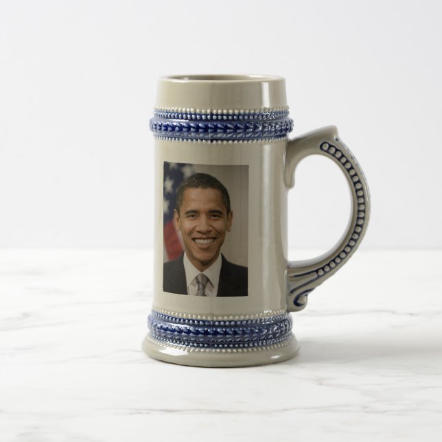 Chope À Bière Président Barack Obama (Droite)