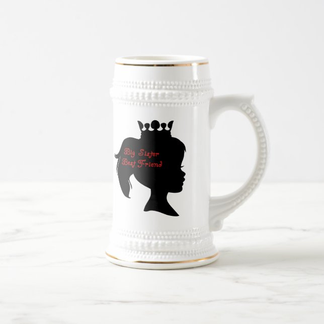 Chope À Bière Princesse Big Soeur Meilleur Ami (Droite)